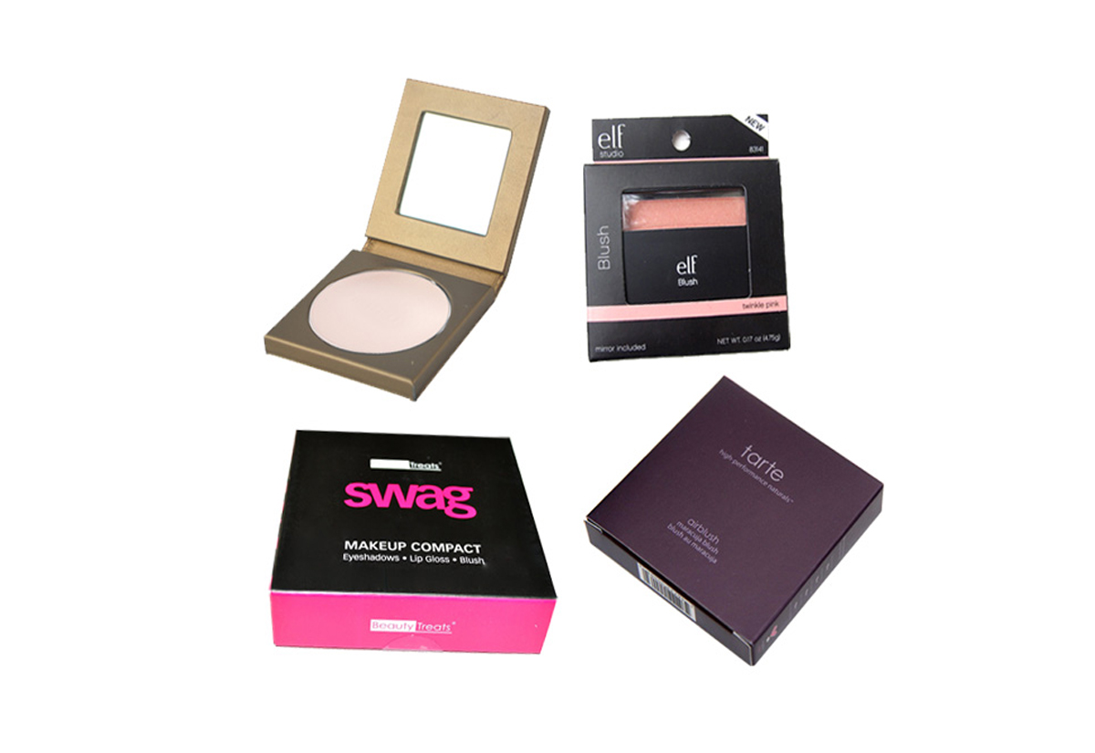 Compact blushes box