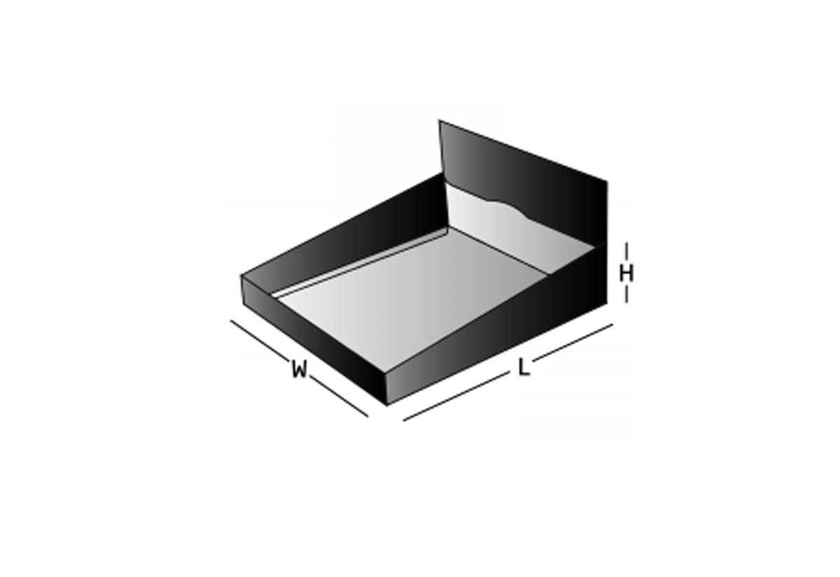 Double wal display lid